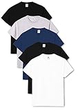 Kurzarm Fruit of the Loom Herren Heavy T-Shirt – Mehrfarbig (5 Stück) XXX-Large