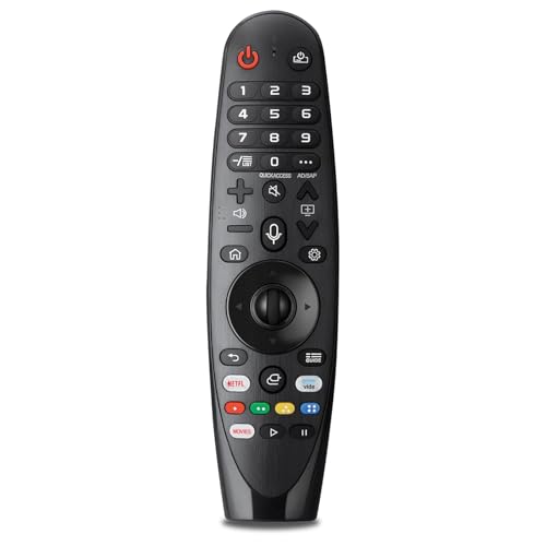 Riry Mando LG Smart TV con Puntero y Voz - Mando TV LG Compatible con UHD OLED QNED NanoCell 4K/8K - Reemplazo Magic Remote para AKB75855501 MR19BA MR20GA MR21GA MR22GA MR23GA