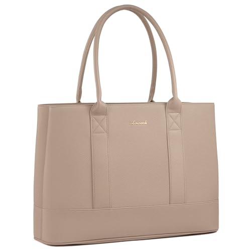 LOVEVOOK Waterproof Leather Work Tote