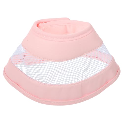 複合コーンカラー インフレータブル 停止 猫のもの 豆腐猫砂 中型犬用ドッグコーン ニャー ベル 猫ソフトコーン 猫用コーン のペットの首輪 の犬用コーン 塩ビ ピンク ノーブランド品