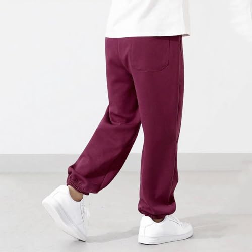 Boys Baggy Sweatpants Kids Joggers Pant Casual Sweat Pants Cinch Bottom Sports Trousers Trendy School Uniform Pants4
