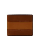 Fossil Geldbörse für Herren Everett, Leder Bifold Medium braun 11,5 cm L x 2,5 cm B x 8,9 cm H ML4397210