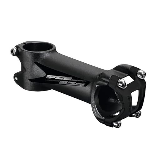 Raccord Gosamer 31,8 6° 80 mm noir pour cintre de vélo de route et VTT