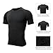Hovershoes Men's Compression Shirts Short Sleeve Workout Baselayer Quick Dry Athletic T Shirts Sport Running Tops