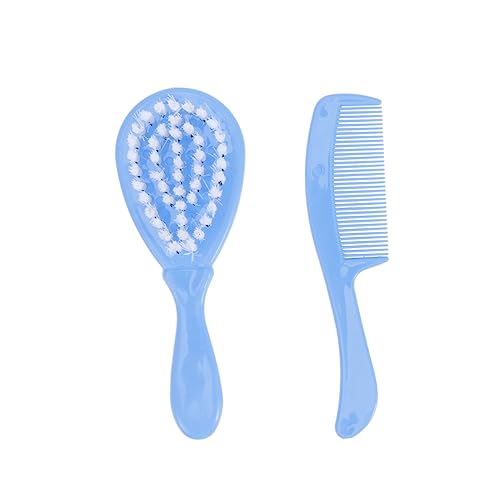 ibasenice Set Scalp Massager Brush Shower Hair Brush Infant Grooming Kit Newborn Infant Grooming Set Newborn Hair Brush Baby Massage Brush Comb for Baby Massage Comb Baby Comb Combination
