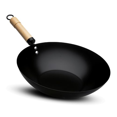 Ancillary Range 30 cm Non Stick Wok, Black