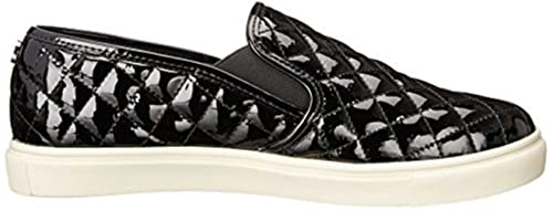 Steve Madden Steve Madden Women's Ecentrcq, Black Patent, 7.5