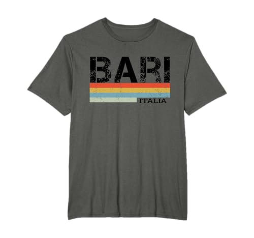 Bari Vintage Strisce Maglietta