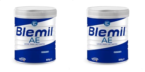 Blemil AE | 800g | Leche de Inicio en polvo Desde el Primer Día - Anti Estreñimiento (Paquete de 2)
