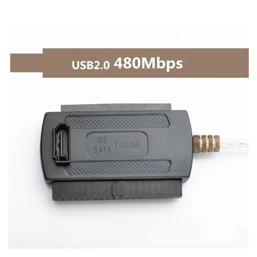 Cable USB 2.0 a IDE SATA 3 en 1 para disco duro miniatura 4