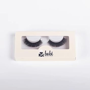 BOBI False Eyelash, Eye Makeup Lash Dynamic D Curl Long Natural 5D Volume Eyelashes | 15mm Soft, Comfortable, Non-irritating, Lightweight, Synthetic Hair, Reusable Lashes For Women (DC02)- 1 Pair