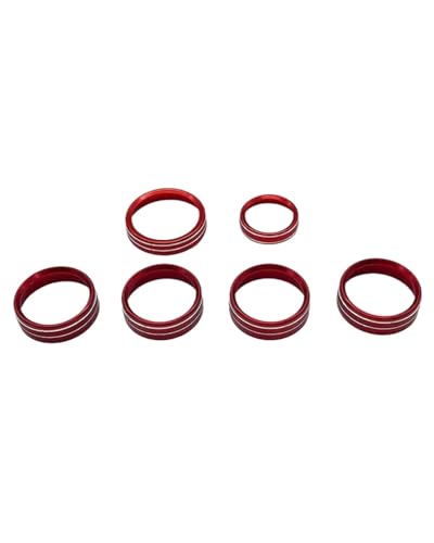 Bouton de volume et climatisation rouge pour réparer les commandes de remorque 4WD