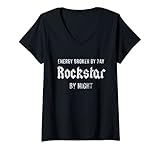 rockstar energy drink t shirt Energy Broker bei Tag, Rockstar bei Nacht.