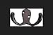 ProSource 23263ORBB3L-PS Double Prong Robe Hook, 1-13/16 in L