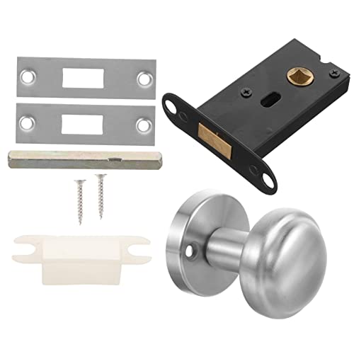 Veemoon Poignée De Porte Intérieure Acier Inoxydable Serrure Sans Clé Pour Portes De Cabinet Design Moderne Et Élégant Idéale Pour Salle De Bain Et Chambre