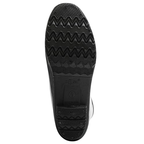 Image of Hillson Gumboot DON for Men & Women | Waterproof Rainboot, Anti-Skid Sole, Protection from Oil, Acid, Chemicals etc. | Size 07 INDIA /UK