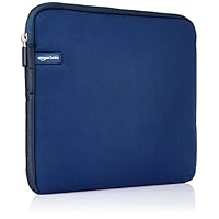 AmazonBasics Neoprene 15.6-inches Laptop Sleeve (Navy)