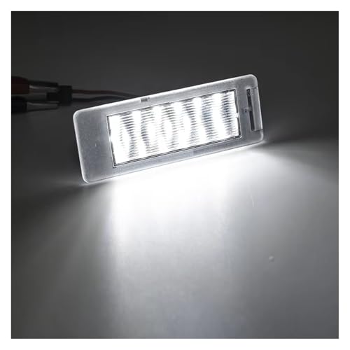 Lámpara LED placa matrícula Cadillac ATS CTS ELR XTS luz trasera blanca recambio 4