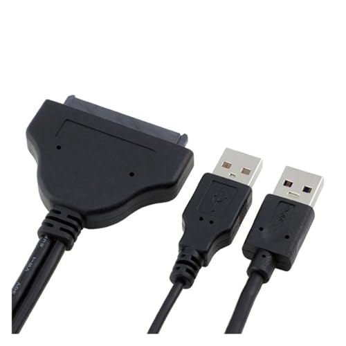 Adaptador USB 3.0 a SATA 22 Pin para HDD 2.5/3.5" miniatura 2