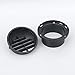 ihreesy Car Heater Ducting Air Vent Outlet,90mm ABS Heater Air Outlet 360 Degrees Rotatabl Air Vent Ventilation Outlet Car Parking Heater Warm Air Vent Outlet,Round Head
