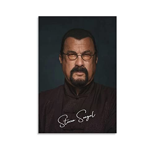 Poster Steven Seagal ENDIQIAO 30x50cm sans cadre pour decoration murale de chambre