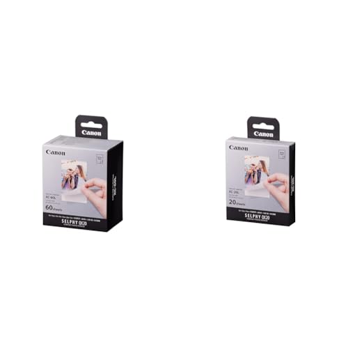【新品】Canon SELPHY QX20用カラーインクラベルXC-60L Amazon.co.jp: キヤノン QX20 専用 カラーインク/ラベルセット XC-60L