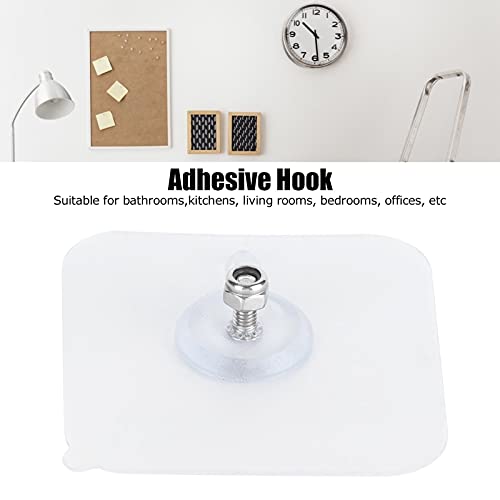 Gancio a Parete Senza Chiodi Vite Adesiva