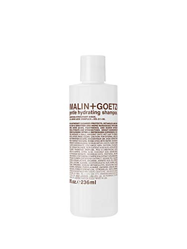 Malin + Goetz Gentle hydrating shampoo – clarifying, natural shampoo to cleanse & hydrate. Dry scalp treatment nourishes amd restores healthy texture for all hair types. Vegan,cruelty-free 8 Fl oz