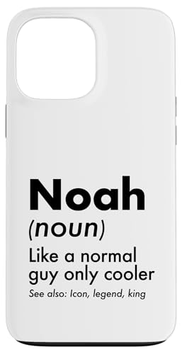 Noah Like A Normal Guy Only Cooler Legend King �t�@�[�X�g�l�[�� �X�}�z�P�[�X iPhone 13 Pro Max �p