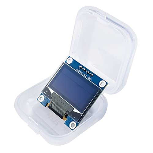 Hosyond 5 Pcs 0.96 Inch Oled I2C Iic Display Module 12864 128X64 Pixel Ssd1306 Mini Self-Luminous Oled Screen Board Compatible With Arduino Raspberry Pi(Blue And Yellow) #TOP6