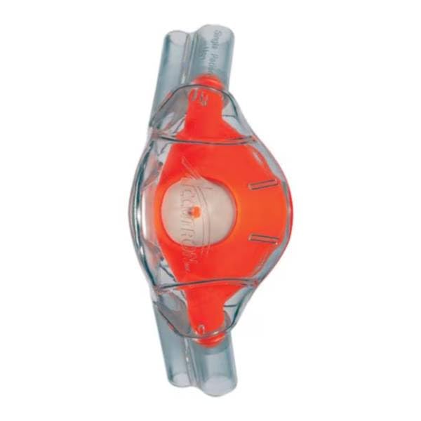 Accutron 33034-10 Clearview Nasal Hood Masks Large Adult Outlaw Orange 12/Pk