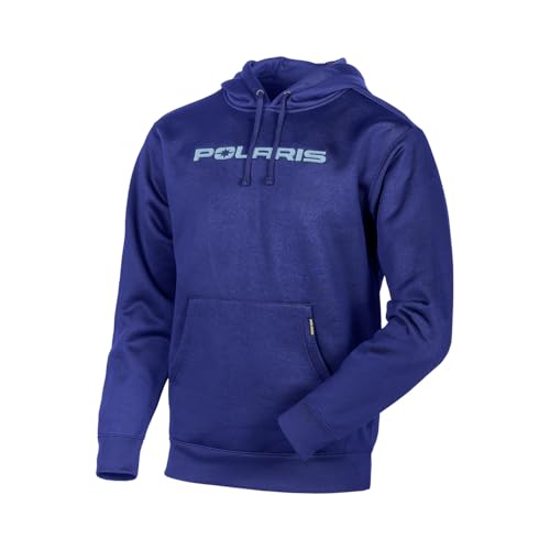 Polaris Men's Staple Hoodie Soft Comfortable Fit Warm Fabric Blend Blue Small