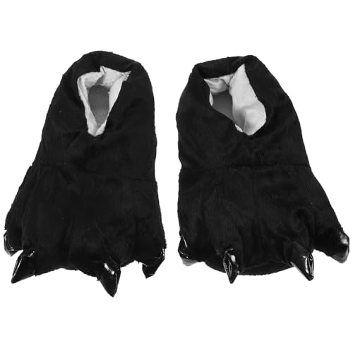 LIGIGWASH Pantofole Donna in Cotone Morbido Calde e Confortevoli Ciabatte Indoor Forma di Artiglio di Animale per Casa Feste Tema e Uso Quotidiano