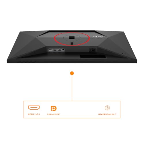 Image of AOC Zr Computer Monitor 68.6 Cm (27 inch) 2560 X 1440 Pixels Quad, W129162796 ((27) 2560 X 1440 Pixels Quad Hd Led Black, Red)