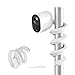 Produktbild HOLACA Flexible Twist Sicherheitskamera Halterung, Kompatibel mit Arlo Pro 4 Pro 3 Pro 2,Arlo Ultra Ultra 2, Eufycam 1/2/2C/2C Pro/3/3C/E, Reolink Argus 2, Baby Monitor(weiß 1 Packung)
