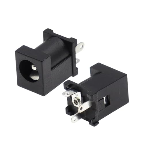 Conector de alimentación CC de 10 piezas 5,5x2,5mm para solucionar falsos contactos de energía