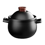 Kichvoe Ceramic Stew Pot Casserole 6.69 Inch Nonstick Cooking Pot with Lid Large Capacity for Soup Noodles Rice Braised Dishes Ideal for Family and Food Gatherings