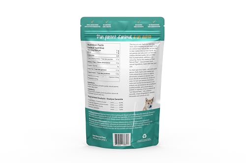 Puppy Treats - Peanut Butter & Pumpkin Dog Treats, Crunchy Training Biscuits, All Natural, Human Grade, Vegetarian, Low Calorie, Made in Canada, 100 g image 7