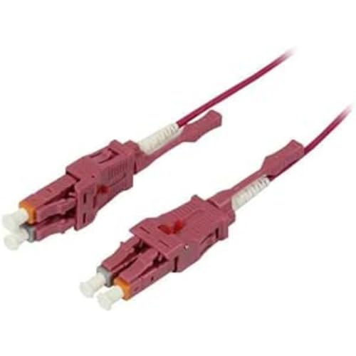 Synergy21 LWL-2-Faser-Patchk, 7,5 m, LC-LC 50/125um OM4 Uniboot drehbar Push/Pull AD 2 mm - Kabel - Multimode-Faser (S215556) Marque