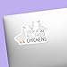 Look At All Those Chickens Vine Sticker, Funny Vine Quotes, Internet Meme Sticker for Hydroflask, Pop Culture Laptop Decals