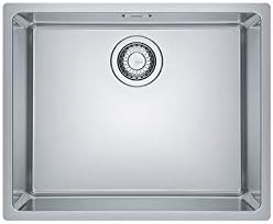 Franke Maris MRX 210 – 50 – Sink (Sink encastrado, Rectangular, Stainless Steel, Stainless Steel, 1 Breast, Rectangular)