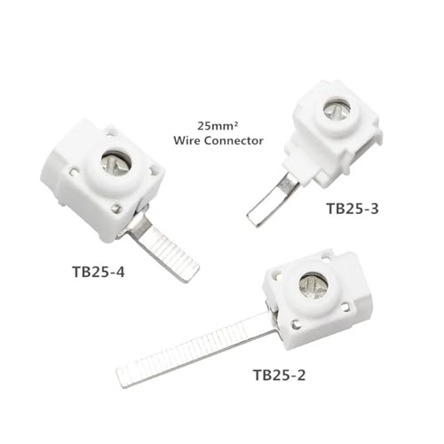 Terminales de 25mm² conector de cable eléctrico TB25-2 para disyuntor y caja 2