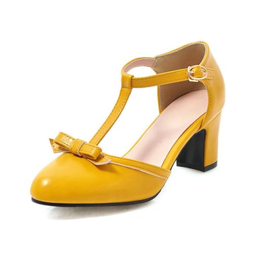 Sandales Brogue pour femme et chaussures Mary Janes Lolita roses