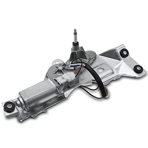 Image of A-Premium Rear Windshield Wiper Motor Compatible with Subaru & Saab | for Subaru Impreza 2005-2007, Saab 9-2X 2005-2006, 4-Pin