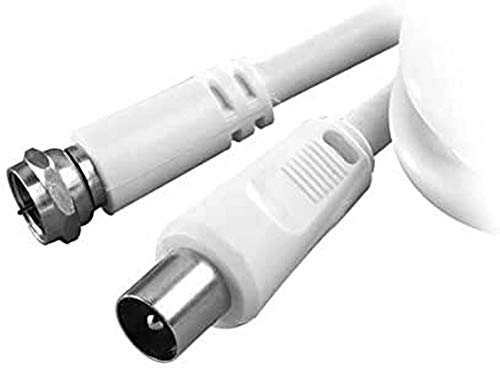 Vivanco STC FS30-N - Cable coaxial (H/M, coax M, HDTV/Full HD), color blanco Cover