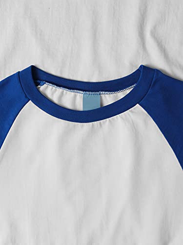 Camiseta Raglán de béisbol para hombre, manga 3/4, mezcla dual premium miniatura 4