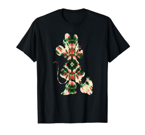 T-shirt tie-dye Minnie Mouse Disney de Noël rétro pour femme