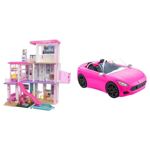 Barbie DreamHouse with Convertible Vehicle