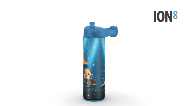 Borraccia Termica Ion8 Per Bambini - Design Dinosauro, Anti-perdite, Lavabile In Lavastoviglie, Mantiene Caldo/Freddo - Foto 11