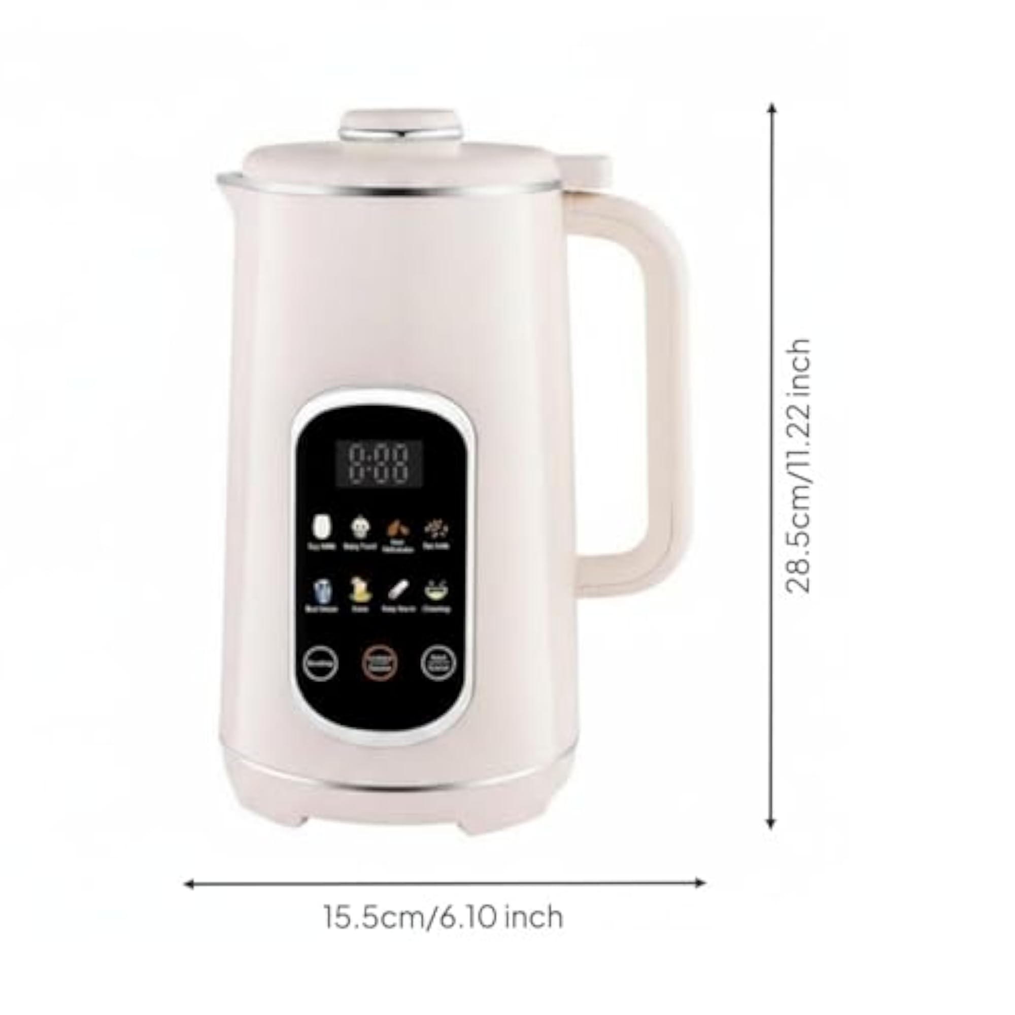Automatic Soy Milk Appliance 8-in-1 Multifunctional Blender